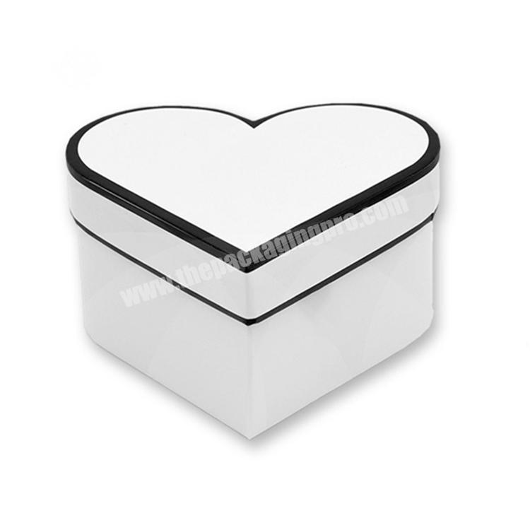 Sale Well Wholesale New Type Heart Shape Cardboard Gift Box Flower Jewelry Heart Shape Gift Paper Packing Boxes