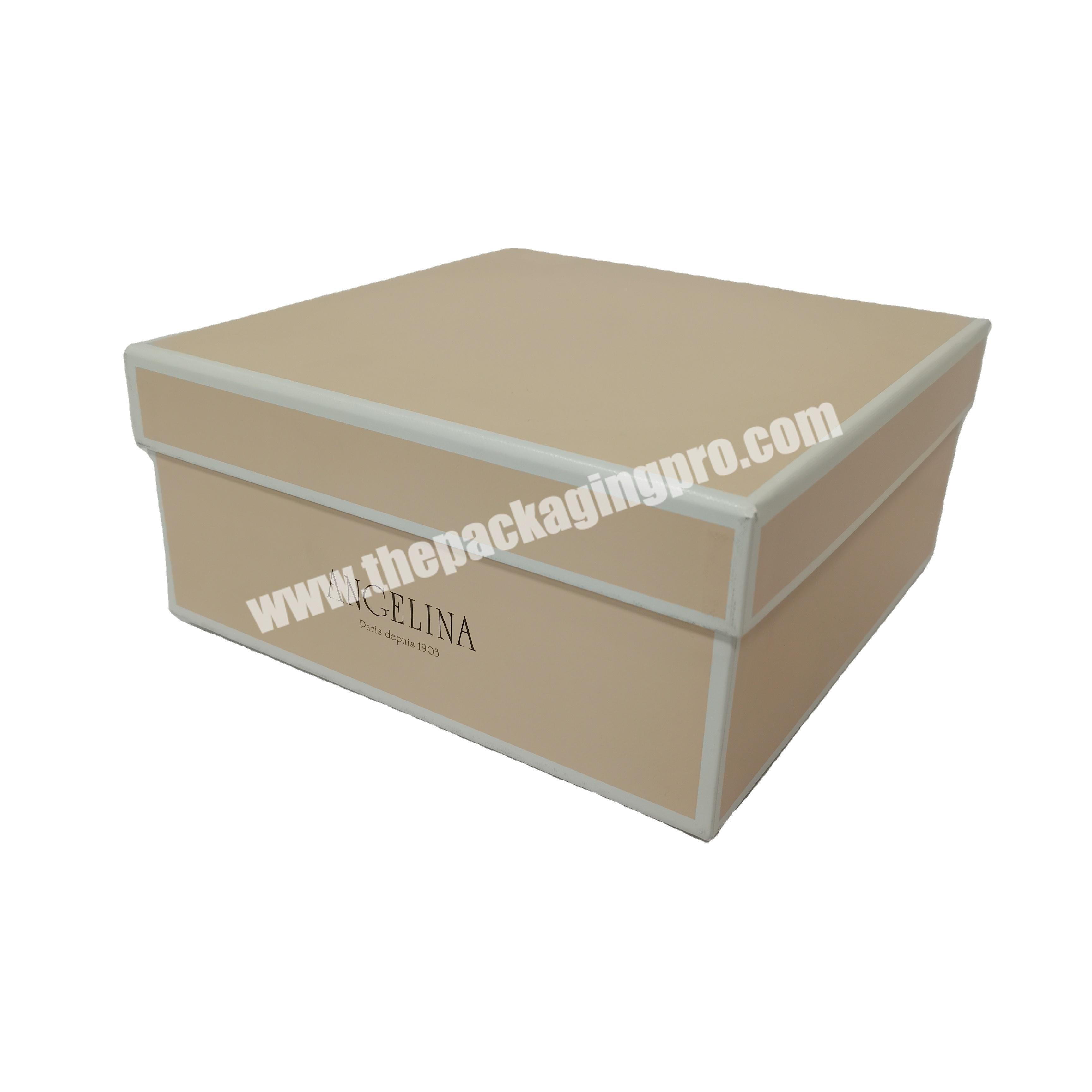 satin lined fancy luxury clothing gift paper packaging box