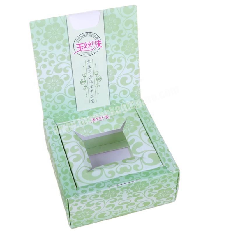 SC High Quality Custom Logo Printed Cardboard Packaging Gift Soap Box