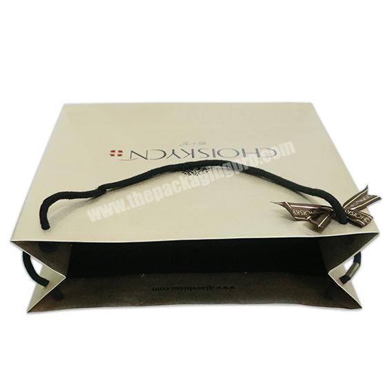 SC Luxury Design OEM Customized Special Fancy Paper Packaging Gift Shopping Bags Printing