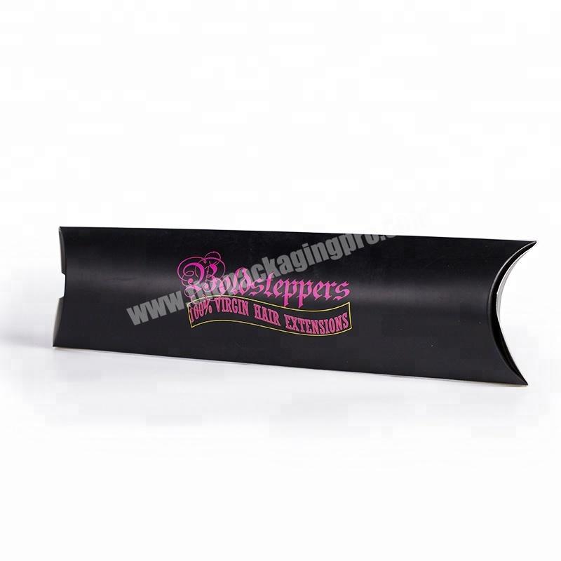SC Wholesale Custom Luxury Virgin Hair Pillow Paper Box Packaging