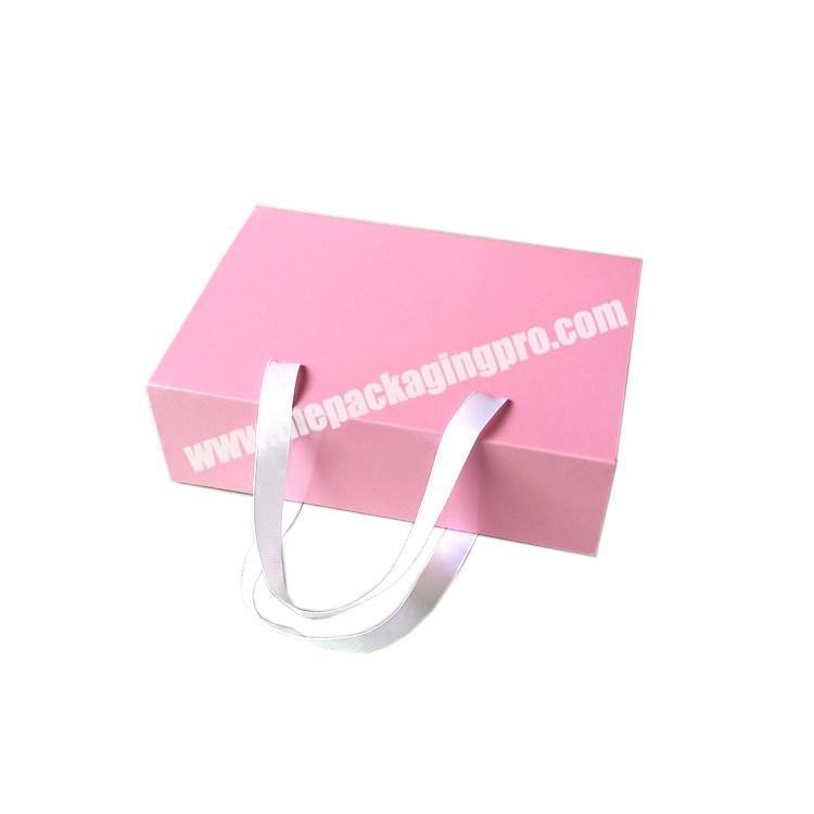 Scarf Packaging Box Large Unique Rectangle Box With Ribbon