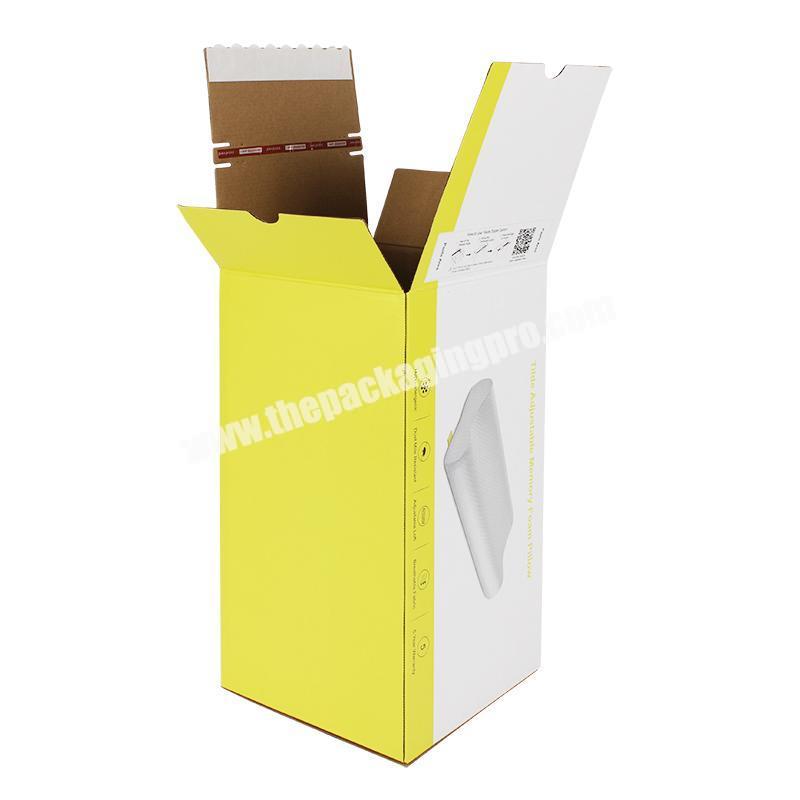 Self Sealing Corrugated Mailer Box E-commence Shipping Cardboard Boxes with Adhesive Strip