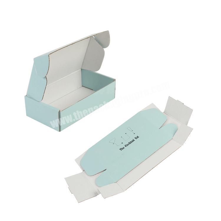 Self Sealing Mailing Boxes Packaging Shipping Box For Shoes Shipping Cartons Corrugated Boxes