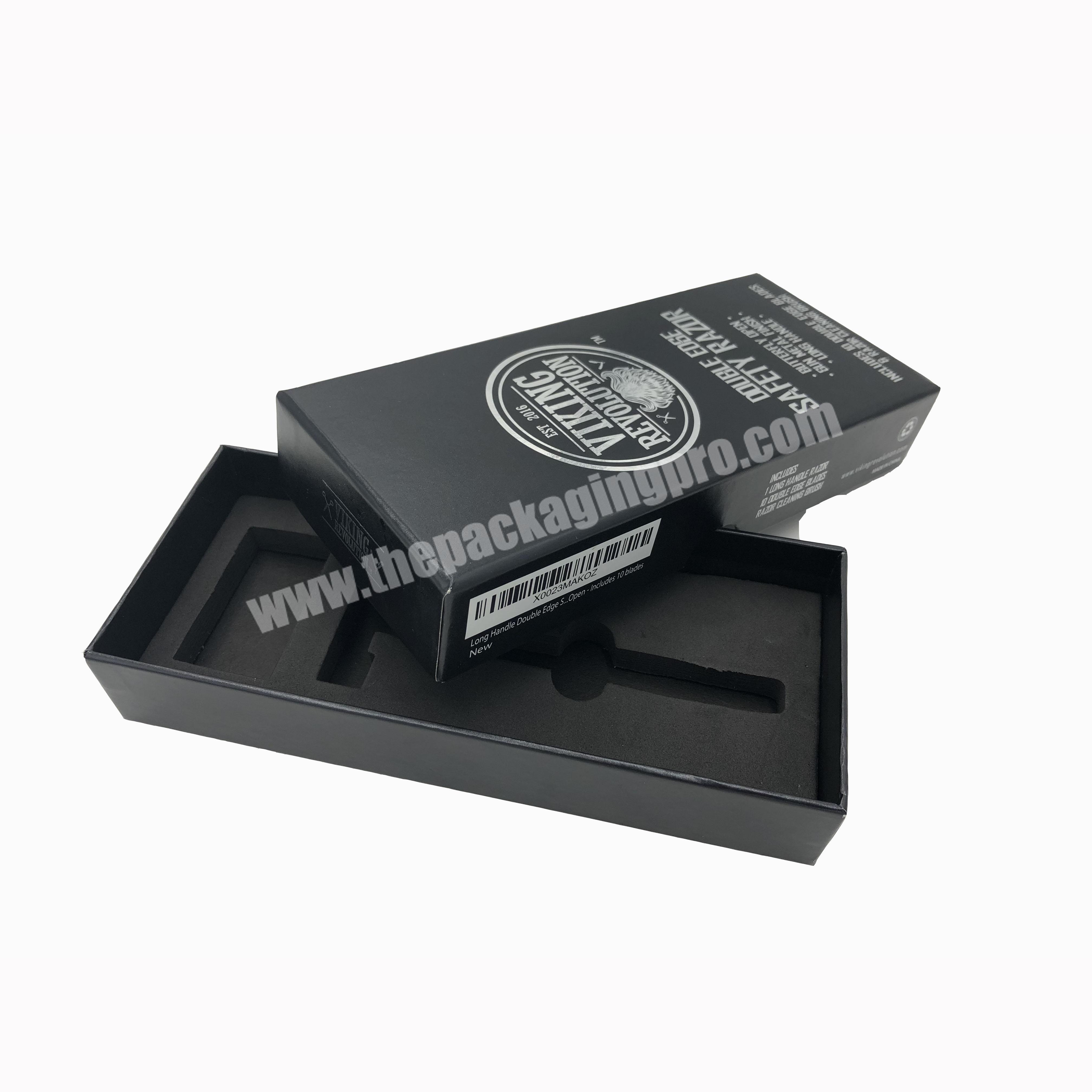 Shaver Gift Packing Box Small Shaver Paper Gift Box With EVA