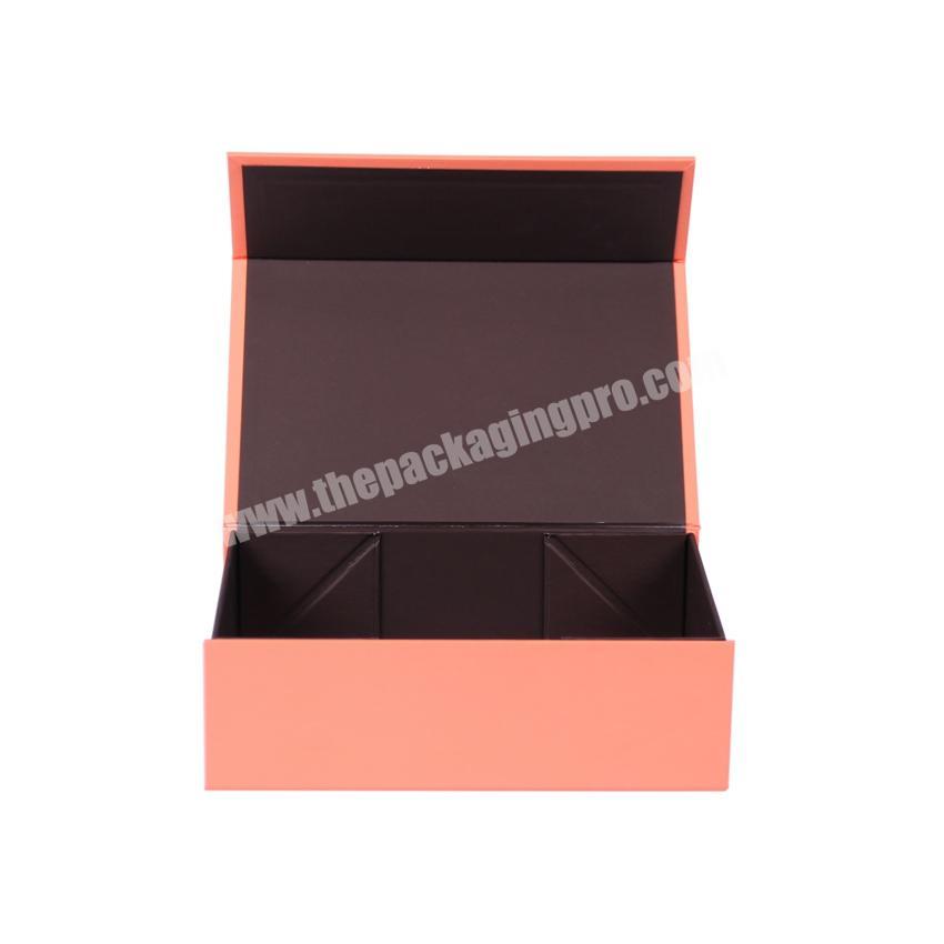 Shenzhen Custom Folding Package Boxes , Luxury Cardboard Magnetic Paper Packaging Gift Box for Wholesale