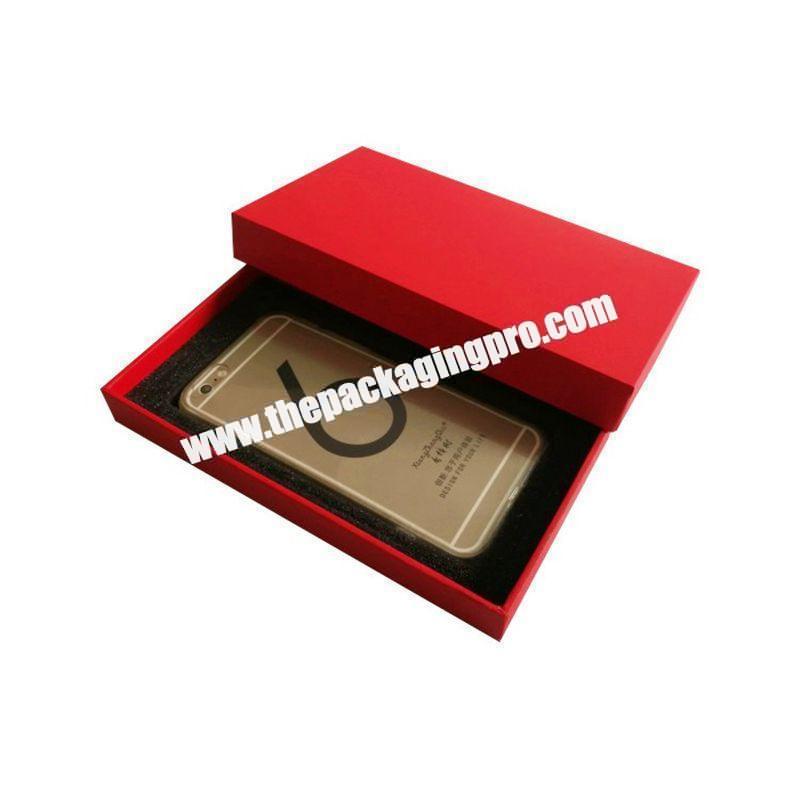 Shenzhen Custom Printed Kraft Cell Phone Covers Case Paper Packaging Boxes
