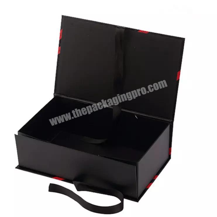 shenzhen factory rigid paper hat magnet folding custom mailing box