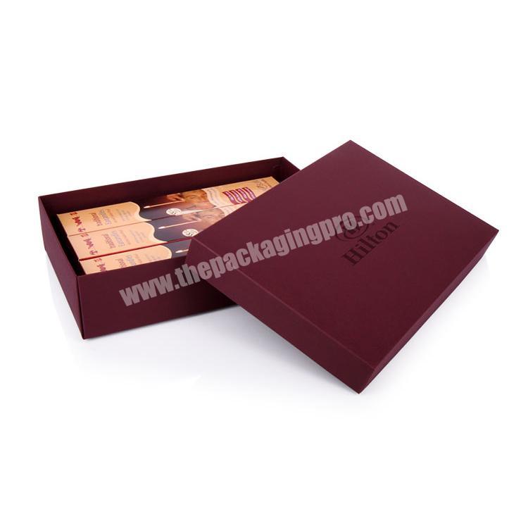 Shenzhen hot sale cardboard essential oil package products packaging spa gift box