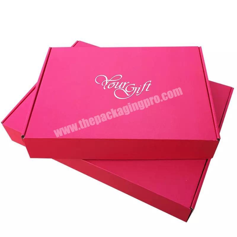 Shenzhen Packaging Folding corrugated packaging gift box product shipping mailer paper box