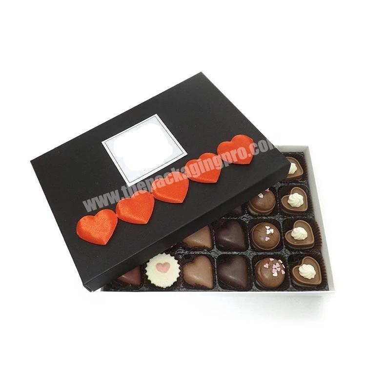 Shenzhen supplier Magnetic Closure Cardboard Chocolate Candy Packaging Gift Box