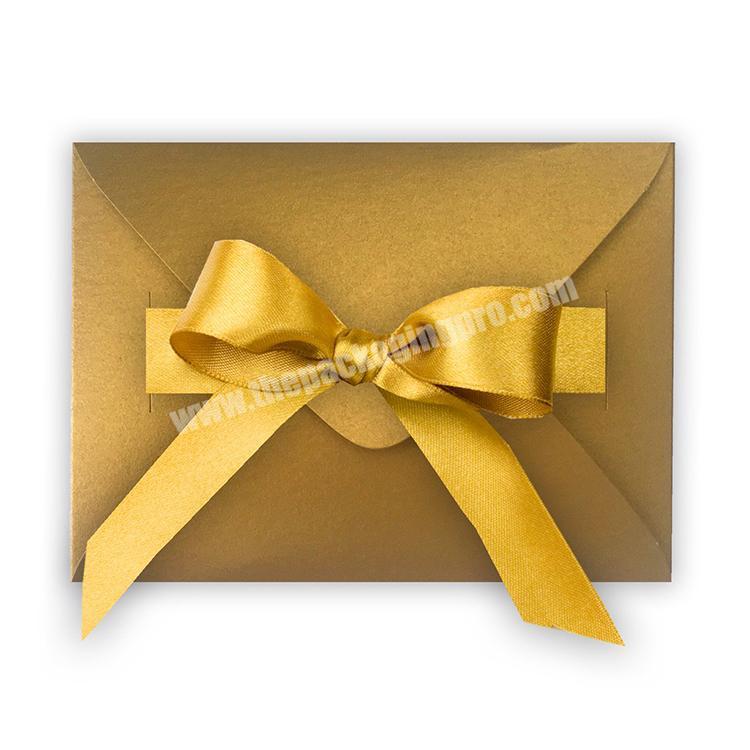 Shenzhen Supplier Wholesale Foldable Cheap Wedding Gift Envelope Box