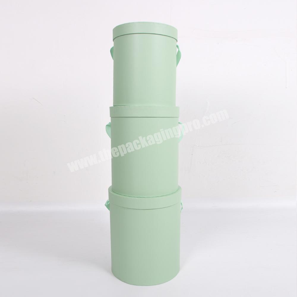 Shihao 3001 Cardboard Hat Box Round Flower Box With Lids