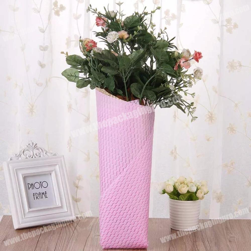 Shinewrap Custom Printed Plastic Wrapping Paper For Florist Flower