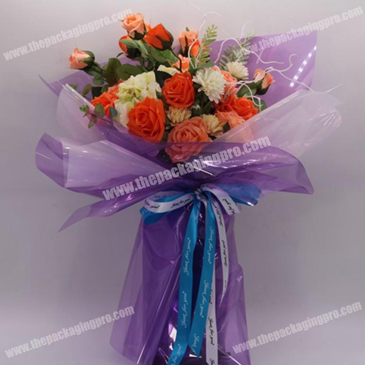 Source Factory Flower Paper Wrapping Paper Flowers Shine wrap Colors  Plastic Waterproof Flower Wrapping Paper on m.