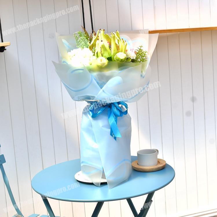 Shinewrap Custom Printed Plastic Wrapping Paper For Florist Flower