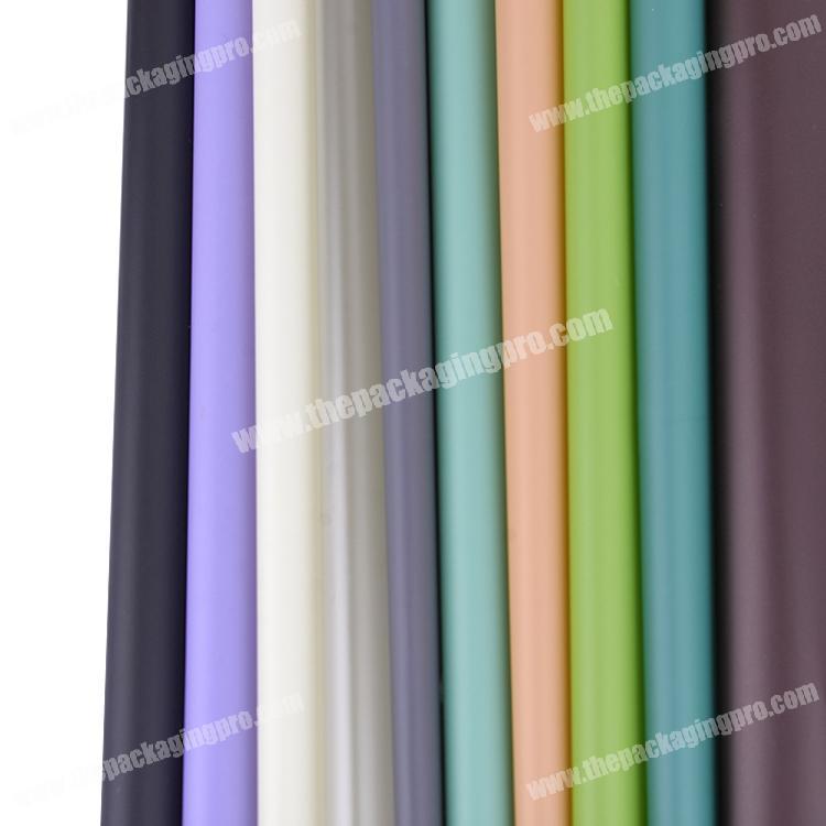 Shinewrap Size 58x58cm 9 Colors & OEM Custom Plastic Foil Flower Gift  Wrapping Paper Film Roll