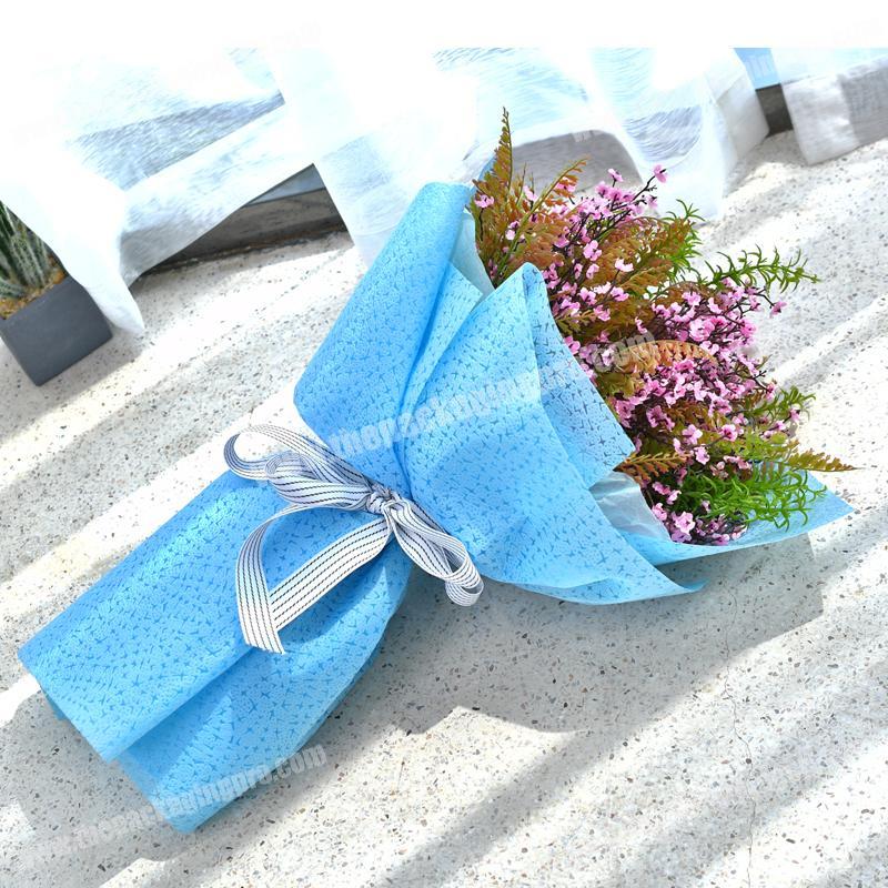 Snow Yarn Ribbon Pull Flower Fresh Flower Gift Packaging - Temu