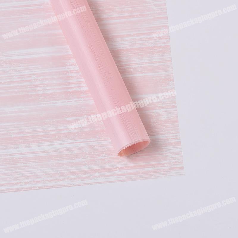 Shinewrap  Wholesale  New  Custom Plastic waterproof   Wrapping  paper and  roll   For Gift & Flower Packing