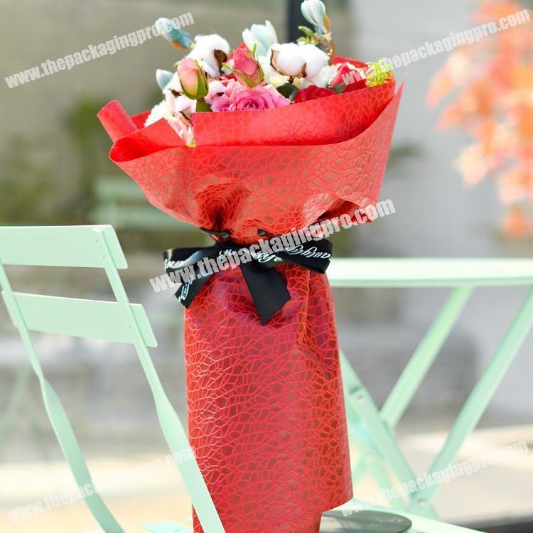 Shinewrap waterproof wholesale Gift Paper Bouquet Flower wrapping
