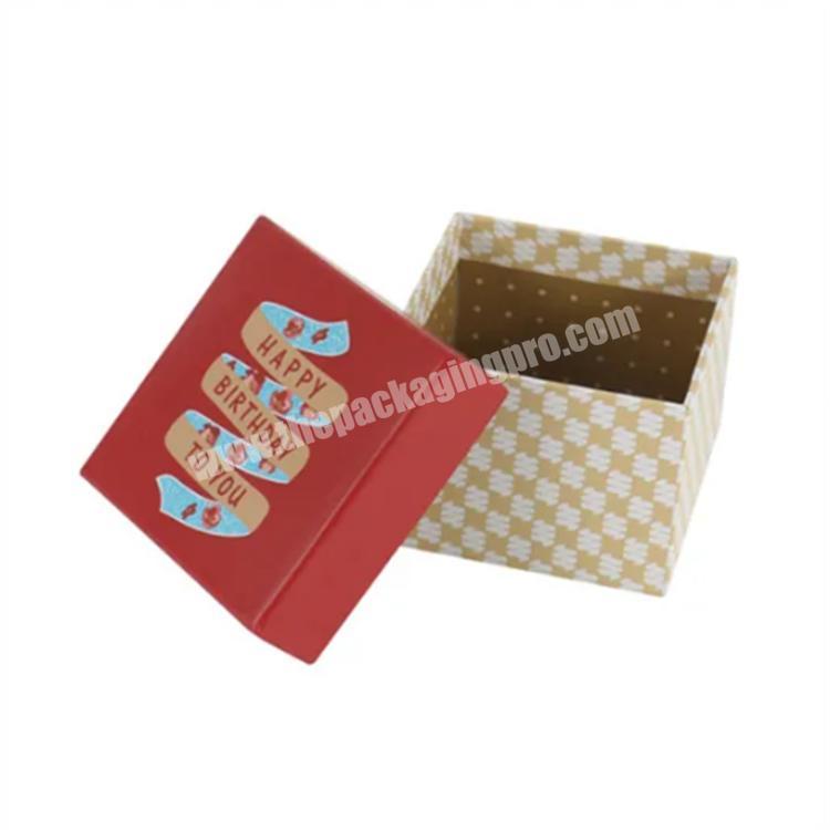 shipping boxes acrylic gift box with sliding lid custom packaging box