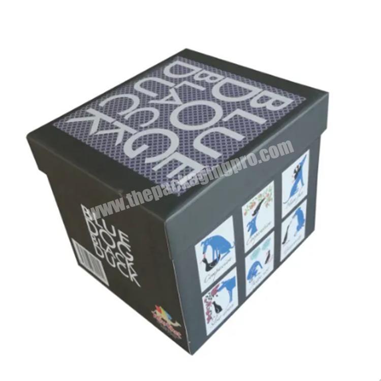 shipping boxes plain gift box with lid custom packaging box