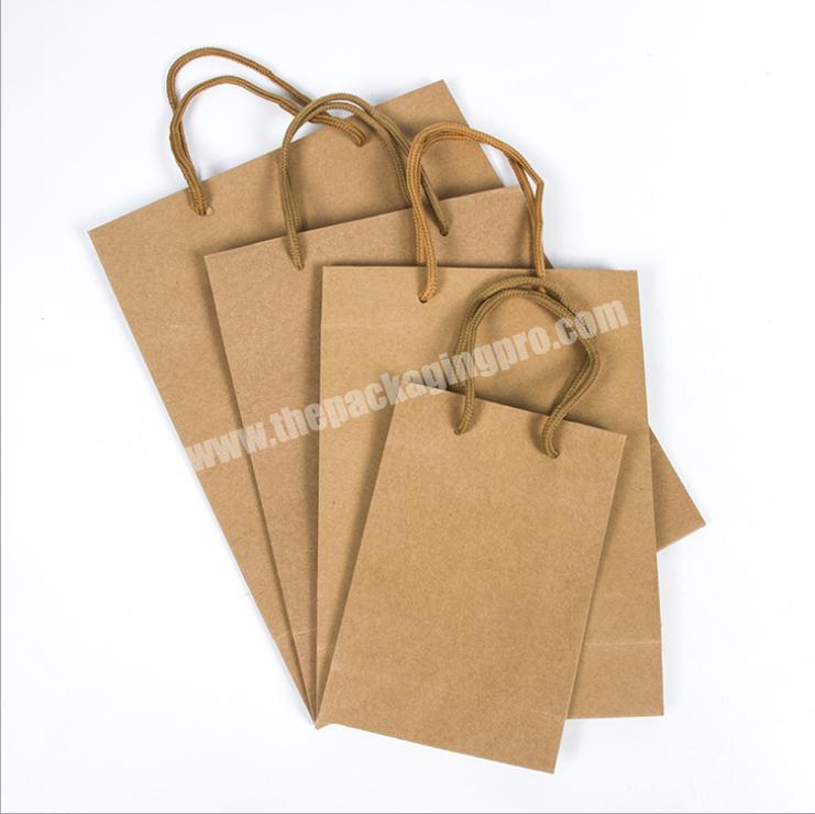 shopping bag paper baking bag kraft bag packaging logo printed