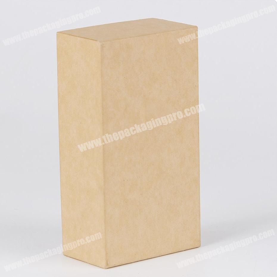 simple brown kraft paper box packaging for mobile phone with lids