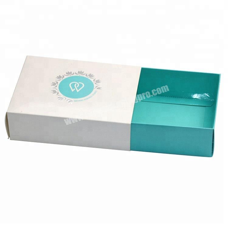 Sliding drawer box soap foldable paper packaging boxes with sleeve for sale