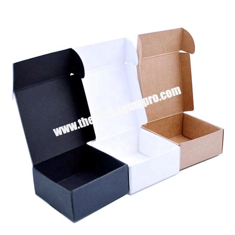 Small 350gsm Custom Folding Kraft Paper Coated Paper Packaging Mailing Boxes for Soap