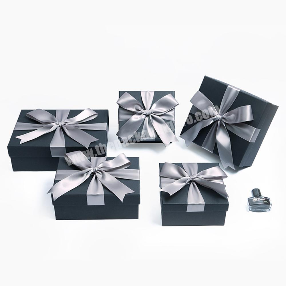 Small butterfly candy luxury packaging gift box black