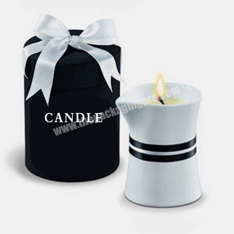 small candle box round gift boxes wholesale paper tube box packaging
