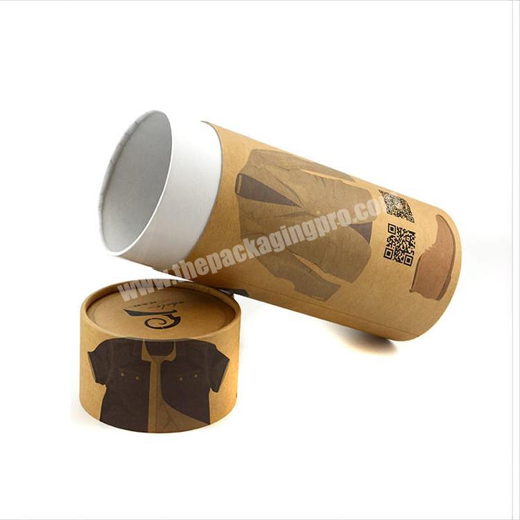 small custom kraft paper packaging tube box