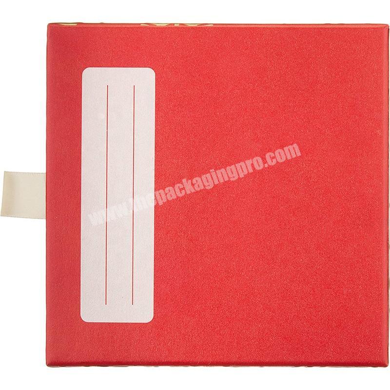 Small folding packaging logo box design hard paper gift box packing manufacturer