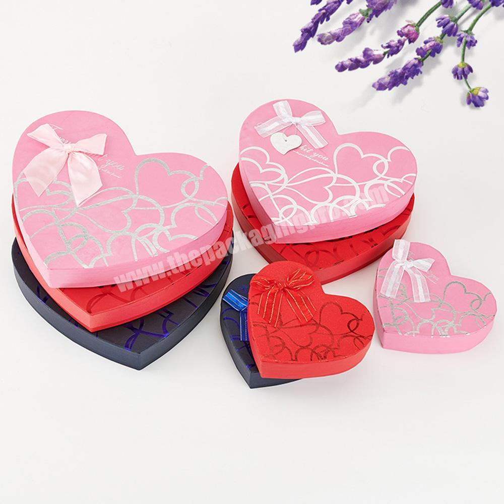 Small Heart Shape Chocolate Candy Paper Cardboard Giift Packaging Box With Insert With Window For 101827 Chocolates