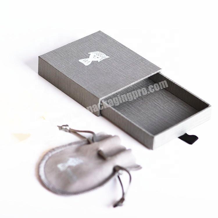 Small Matte Jewelry Cardboard Paper Drawer Gift Box