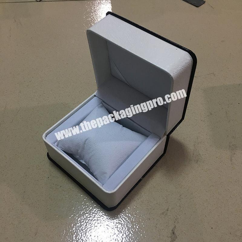 Small MOQ Custom Logo leather watch box packaging watch gift box