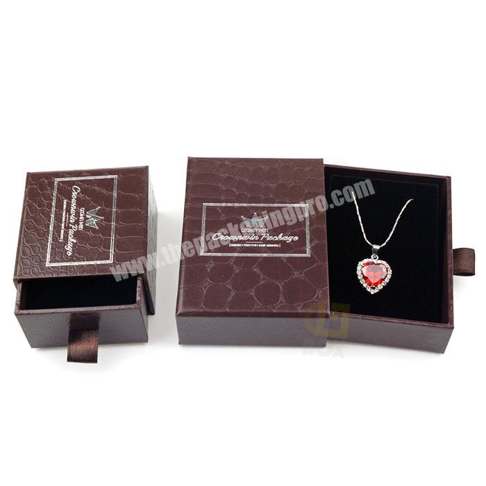 small musical kraft paper gift marble pandora jewelry boxring velvet jewelry box custom logo printed
