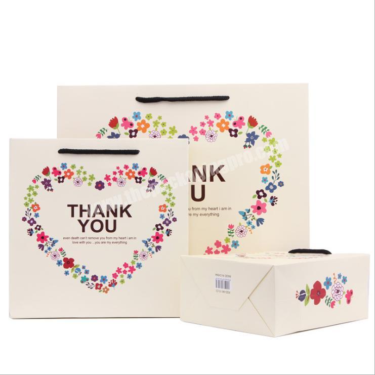 small order custom bags with logo packaging paper bags flower boxes