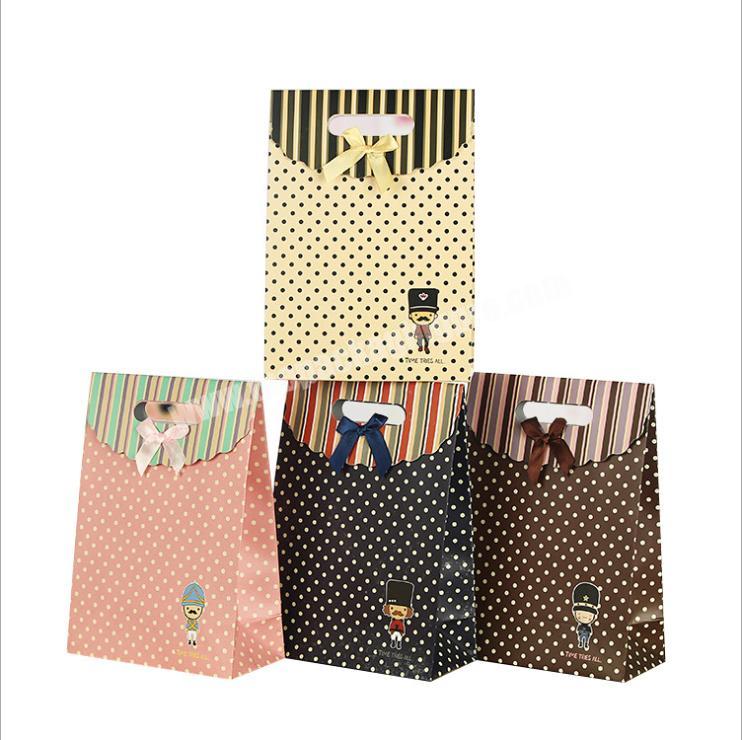 small order luxury paper bag gift packaging bag shopping bags with logos