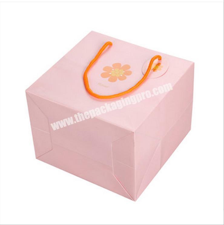 small order packaging paper bags custom bags with logo flower boxes
