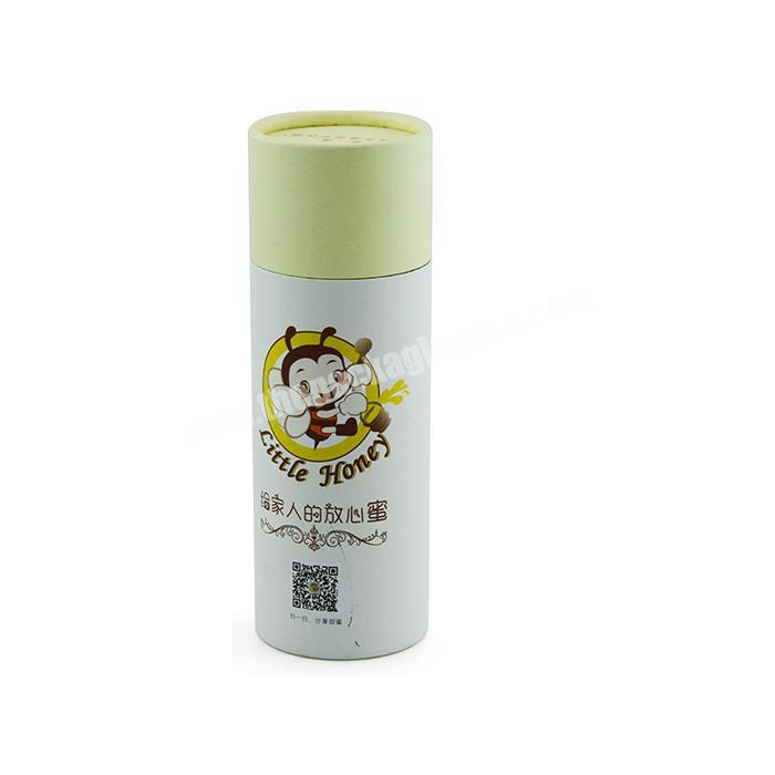 Small printed cylindrical perfume box packaging round box packaging for cosmetic