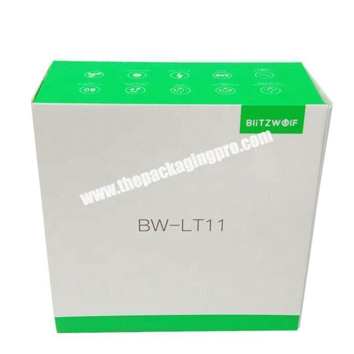 Small size corrugated paper packing storage box for led light bulb packaging