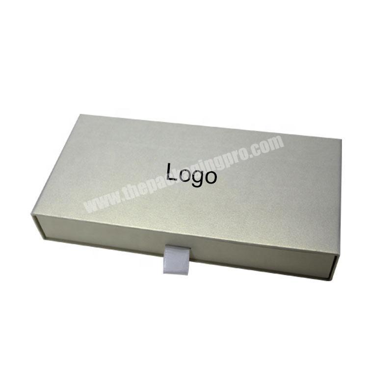 Small Slide Open Cardboard Drawer Storage Paper Gift Box Packaging Sliding Drawer Jewelry Boxes Gift Box
