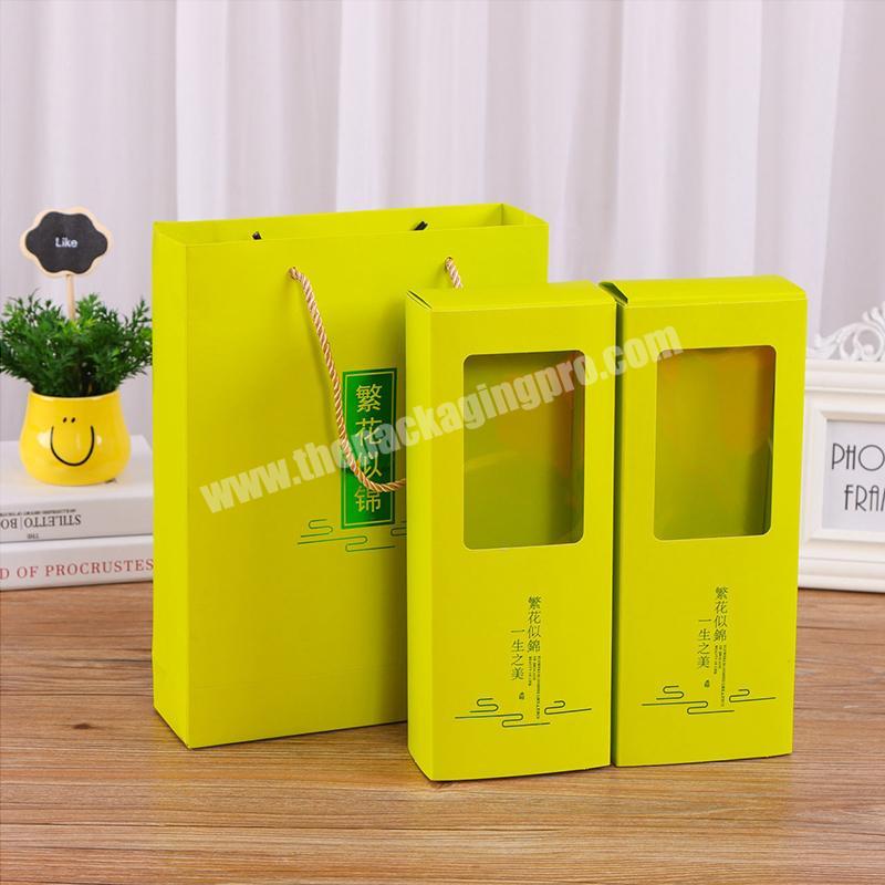 Small Soap Cardboard Material Rigid Sweater Shoes Paper Jewelry Hand Made Apparel Packaging Folded Gift Box With Ribbon