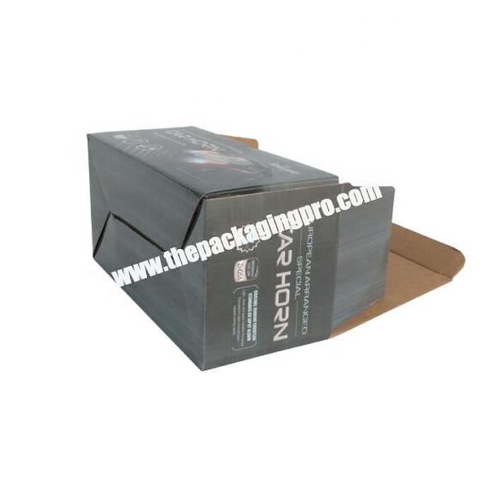 Small szie custom print paper packing corrugated box