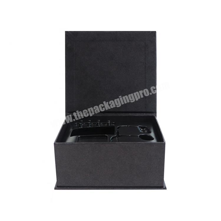 Smart cell phone case black cardboard box packaging