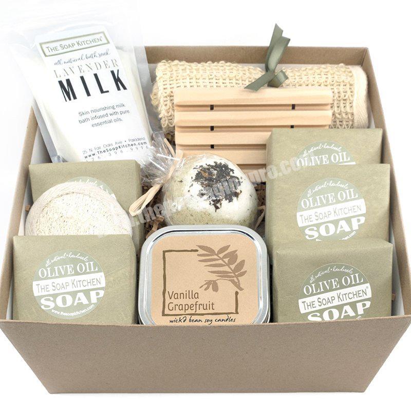 Soap bar carton box packaging gift craft box for soap boxes with window