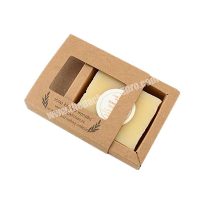 soap packaging cosmetics boxes with window soap box