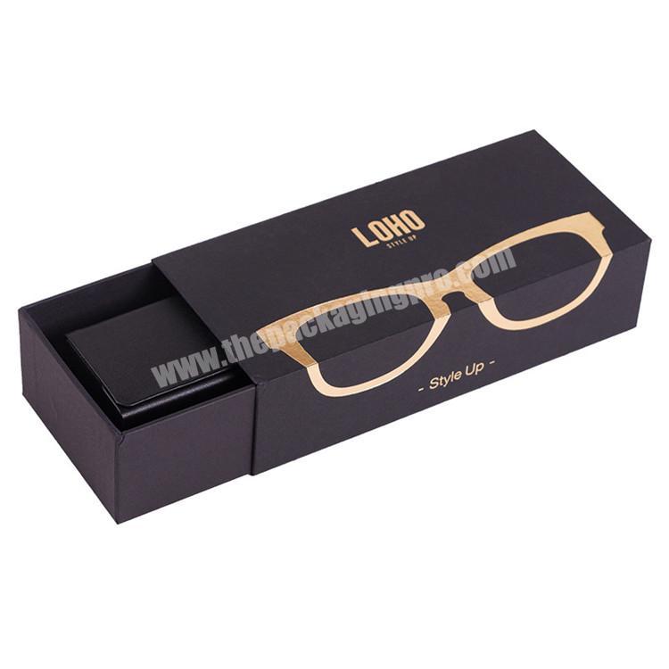 Sonpha Custom Logo Paper Foldable Eyeglasses Case Sunglasses Case Packaging Set